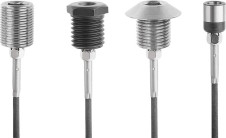Indexing plungers – Positioning bushings, steel or stainless steel, with status sensor